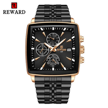 Luxury Reward Timeless Chronographic Luminous  Masterpiece for Men with Box