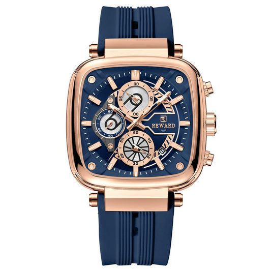 REWARD LUXURY MASTERPIECE FOR MEN -Where Royal Gold Meets Deep Ocean Blue.”